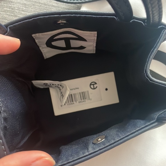 Navy Blue Telfar Bag Small - Picture 7 of 8